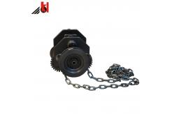 China 1 Ton Crane Lifting Monorail Push Beam Trolley With Hand Chain supplier