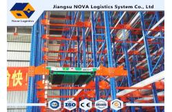 China Q235 Steel Pallet Racks Radio Shuttle Racking Optimizing Space Networking Control supplier