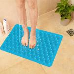 Practical Rectangular Suction Shower Mat , Gorilla Grip Patented Shower And Bath Mat for sale