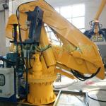 CCS Fully Foldable Marine Knuckle Boom Crane With Advance Components for sale