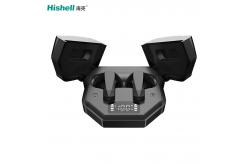 China Practical 300mAh Wireless Bluetooth Headset , 5.2 ABS Wireless Stereo Earbuds supplier