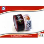 OEM White Printing BOPP Packaging Tape For Box Packing 36mm - 60mm Width