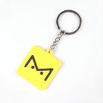 Customize rubber pvc keychain  Zinc Alloy Metal Key Rings Fashion Key Tags for sale