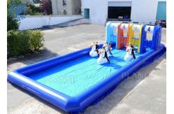 China Pony Hop Riding Race Track Inflatable Pony Hopper Game supplier