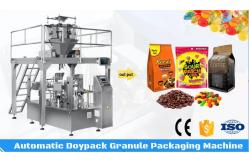 China Automatic Zipper Doypack Packing Machine For Chocolate Bean supplier