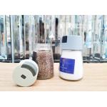 180ml 0.5g Salt Pepper Plastic Lid  Glass Jar Kitchen Modern Easy Control for sale