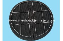China 0.25mm Demister Mesh For Low Pressure Rectifying Column supplier