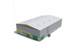 China Modern Design Light Construction Material Steel Structure Warehouse Prefab Buildings supplier