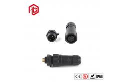 China Male Female M14 3 Pin Mini Waterproof Circular Connector supplier