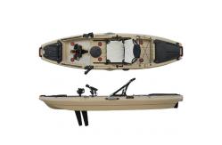 China PE 12 Foot Recreational Sit On Top Kayak Custom Roto Molded Kayak supplier