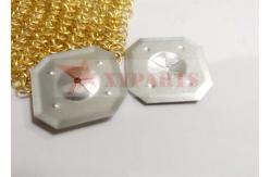 China HVAC Accessories 30mm Galvanized Square Insulation Self Locking Speed Washers supplier