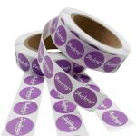 Hot Stamping Gold Foil Label Stickers Waterproof Custom Metal Stickers for sale