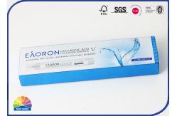 China 382gsm Silver Paper Folding Carton Box Rectangle UV Print Embossing Finish supplier