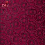 Fashion Wine Lace Fabric High Quality Red Lace Fabric For Garment for sale