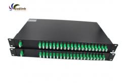 China Duplex LC/UPC 100GHz ITU Grid C59  40 Channel Mux supplier