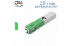 China Pre Embedded Quick Connector SC APC Fiber Optic Accessories supplier