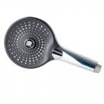 China Spa Microbubble Shower Head with G1/2 Universal Connector – Antibacterial Silicone Nozzles, 3-Function Modes, ABS + 304 Stainless Steel factory