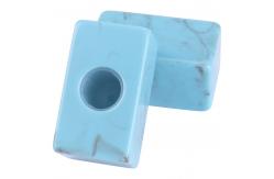 China Non Spill Resin Marble Perfume Bottle Cap Custom Logo For Perfume Bottle supplier