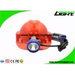 Shock Resistant Miners Cap Lamp 10000 Lux With Cable 1.4m / 1.6m for sale