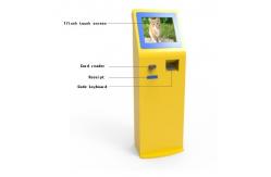 China Check Scanner 220V-240V Self Service Kiosk With Receipt Printer supplier