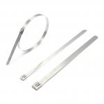 Anti-corrosion Ball Lock Cable Ties with Stainless Steel Material -80° to 538° C for sale