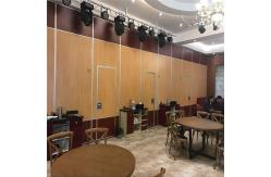 China Hotel Soundproof Movable Partitioning System Acoustic Partition Walls for Function Meeting Room supplier