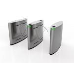 High-Frequency Pedestrian Passage Management BLDC Motor Retractable Flap Gate Barrier for sale