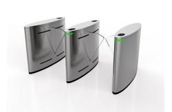 China High-Frequency Pedestrian Passage Management BLDC Motor Retractable Flap Gate Barrier supplier