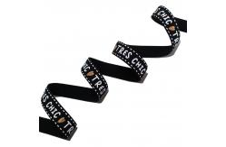 China Custom Design Printed Nylon Elastic Webbing For Garment supplier