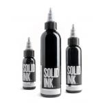 Matte Black Solid Ink Tattoo Ink Faster Coloring 30ML 60ML For Permanent makeup for sale