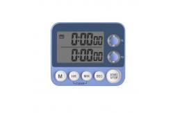 China Magnetic Dual Digital Timer Cooking Countdown Timer Kitchen Baking Tools supplier