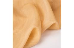 China Charmeuse Shimmer Tulle Chiffon Cotton Silk Blend Fabric Plain supplier