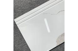 China Carrara White Ceramic Stairs Floor Step Tiles Acid Resistant supplier