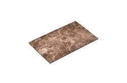 China Aluminium-Marble Panel PE/PVDF Coated White Easy Installation supplier