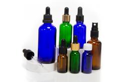 China Custom Amber Eye Glass Dropper Bottles For Serum Cosmetic supplier