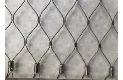 China Customized Height Balustrade Cable Mesh 2.0mm Wire Diameter supplier