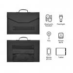 100W Mono Cell Whole Black Color Foldable Solar Panel with PET/ETFE Surface Material for sale