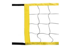 China White Portable Volleyball Net , 4.5lbs Volleyball Training Net supplier