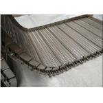 SUS201 Stainless Steel Spiral Mesh Belt Cooling Conveyor Belt Erosion Resistant for sale