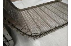 China Ss304 Ss316 Ptfe Conveyor Spiral Mesh Belt For Cleaning supplier