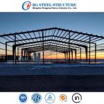 Metal Light Weight Prefab Structural Steel Office Building / Hangar / Workshop /Warehouse for sale