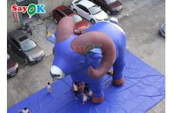 China 7.5m Inflatable Goat Animals Model Balloons Custom Inflation Riding Goat Advertising supplier