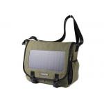 Polyester Material Solar Powered Bookbag USB Output Portable Charger For Cell Phone for sale