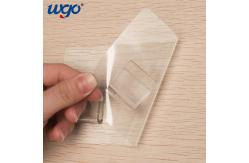 China WGO Self Adhesive Shower Caddy , Washable And Reusable No Drill Wall Hook supplier