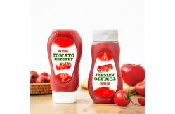 China QZH 330ml Plastic Seasoning Bottles Ketchup And Mustard Squeeze Bottles Squeezable supplier