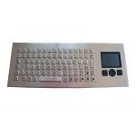 IP68 Vandal Proof Stainless Steel Keyboard 83 Keys For Mining Industry for sale