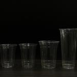 Take Away Disposable plastic Beer cups pla cup cold drink Milk Tea Customized 12 16 21oz Biodegradable cup for sale
