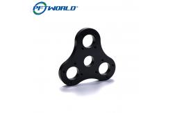 China OEM&ODM Aluminum Black Anodizing Precision CNC Turning Milling Parts supplier