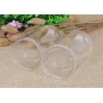 375ml Durable Clear Plastic Cylinder Anti - Oil Anti - Oxygen For Cookies