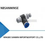 JSC Pneumatic Elbow Tube Hose Air Pipe Fitting Components Quick Connector Sanmin for sale
